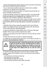 Предварительный просмотр 19 страницы STERWINS 3276000660170 Assemby - Use - Maintenance Manual