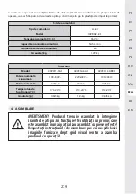 Предварительный просмотр 279 страницы STERWINS 3276000660170 Assemby - Use - Maintenance Manual