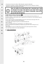 Preview for 34 page of STERWINS 3276000706182 Assemby - Use - Maintenance Manual