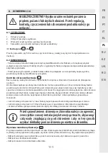 Preview for 111 page of STERWINS 3276000706182 Assemby - Use - Maintenance Manual