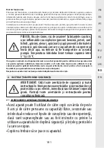 Preview for 181 page of STERWINS 3276000706182 Assemby - Use - Maintenance Manual