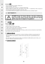 Предварительный просмотр 30 страницы STERWINS 3276005143449 Assemby - Use - Maintenance Manual