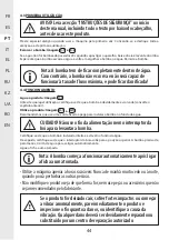 Предварительный просмотр 44 страницы STERWINS 3276005143449 Assemby - Use - Maintenance Manual