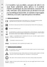 Предварительный просмотр 56 страницы STERWINS 3276005143449 Assemby - Use - Maintenance Manual