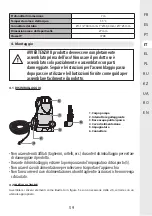 Preview for 59 page of STERWINS 3276005143449 Assemby - Use - Maintenance Manual