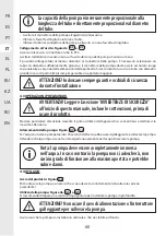 Предварительный просмотр 60 страницы STERWINS 3276005143449 Assemby - Use - Maintenance Manual