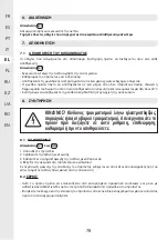 Предварительный просмотр 78 страницы STERWINS 3276005143449 Assemby - Use - Maintenance Manual