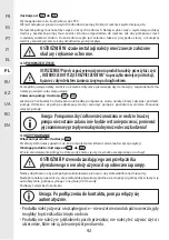 Предварительный просмотр 92 страницы STERWINS 3276005143449 Assemby - Use - Maintenance Manual