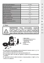 Preview for 107 page of STERWINS 3276005143449 Assemby - Use - Maintenance Manual