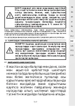 Предварительный просмотр 117 страницы STERWINS 3276005143449 Assemby - Use - Maintenance Manual