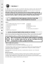 Предварительный просмотр 152 страницы STERWINS 3276005143449 Assemby - Use - Maintenance Manual