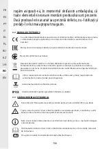 Предварительный просмотр 156 страницы STERWINS 3276005143449 Assemby - Use - Maintenance Manual