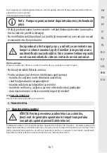 Предварительный просмотр 161 страницы STERWINS 3276005143449 Assemby - Use - Maintenance Manual