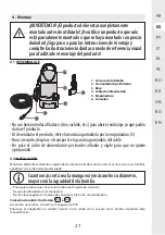 Preview for 27 page of STERWINS 3276005143470 Assemby - Use - Maintenance Manual