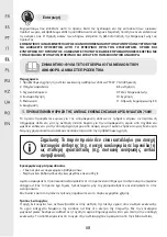 Preview for 68 page of STERWINS 3276005143470 Assemby - Use - Maintenance Manual