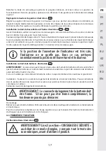 Предварительный просмотр 17 страницы STERWINS 40VLM2-42P.1 Assemby - Use - Maintenance Manual