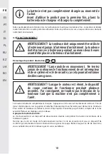 Предварительный просмотр 18 страницы STERWINS 40VLM2-42P.1 Assemby - Use - Maintenance Manual