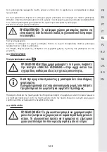 Предварительный просмотр 123 страницы STERWINS 40VLM2-42P.1 Assemby - Use - Maintenance Manual