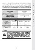 Предварительный просмотр 147 страницы STERWINS 40VLM2-42P.1 Assemby - Use - Maintenance Manual