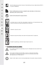 Предварительный просмотр 222 страницы STERWINS 40VLM2-42P.1 Assemby - Use - Maintenance Manual