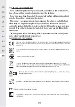 Предварительный просмотр 274 страницы STERWINS 40VLM2-42P.1 Assemby - Use - Maintenance Manual