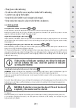 Предварительный просмотр 285 страницы STERWINS 40VLM2-42P.1 Assemby - Use - Maintenance Manual