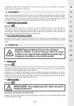 Предварительный просмотр 25 страницы STERWINS 40VPS2-24.1 Assemby - Use - Maintenance Manual