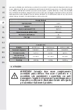 Предварительный просмотр 104 страницы STERWINS 40VPS2-24.1 Assemby - Use - Maintenance Manual