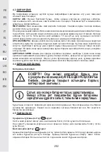 Предварительный просмотр 232 страницы STERWINS 40VPS2-24.1 Assemby - Use - Maintenance Manual