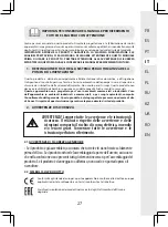 Предварительный просмотр 27 страницы STERWINS EDWC FR-3 Manual