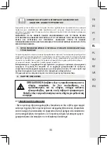 Предварительный просмотр 35 страницы STERWINS EDWC FR-3 Manual