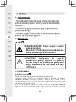 Предварительный просмотр 46 страницы STERWINS EDWC FR-3 Manual