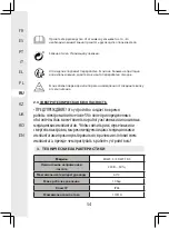 Предварительный просмотр 54 страницы STERWINS EDWC FR-3 Manual