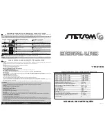 StetSom 11K2 EQ User Manual preview