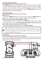 Preview for 6 page of StetSom INFINITE 20A User Manual