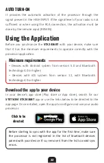Предварительный просмотр 22 страницы StetSom STX2436BT User Manual