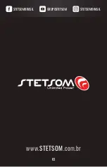 Предварительный просмотр 33 страницы StetSom STX2436BT User Manual