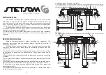 Preview for 2 page of StetSom VENOM LINE V 800.4 User Manual