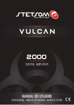 StetSom VULCAN 2000 User Manual preview