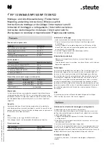 Preview for 4 page of steute 10120601 Mounting And Wiring Instructions