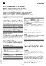 Preview for 5 page of steute 10120601 Mounting And Wiring Instructions