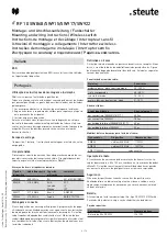 Preview for 6 page of steute 10120601 Mounting And Wiring Instructions