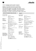 Preview for 10 page of steute 10120601 Mounting And Wiring Instructions