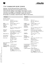 Preview for 11 page of steute 10120601 Mounting And Wiring Instructions