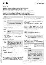 Preview for 3 page of steute 1044243 Mounting And Wiring Instructions