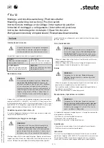 Preview for 5 page of steute 1044243 Mounting And Wiring Instructions