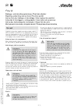 Preview for 8 page of steute 1044243 Mounting And Wiring Instructions