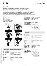 Preview for 10 page of steute 1044243 Mounting And Wiring Instructions