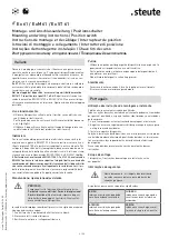 Предварительный просмотр 6 страницы steute 1047851 Mounting And Wiring Instructions