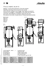 Предварительный просмотр 10 страницы steute 1047851 Mounting And Wiring Instructions